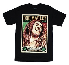 BTB Bob Marley No Music No Life — Футболка Боб Марли