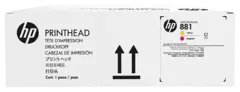 Печатающая голова HP 881 CR327A Yellow / Magenta Latex Printhead для HP Latex 1500, 3000, 3100, 3200, 3500, 3600