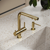 Sancos Foster SC4014ZG Смеситель для кухни с краном для фильтрованной воды, цвет: полированное золото