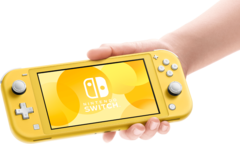 Игровая консоль Nintendo Switch Lite Yellow (Япония, цвет желтый) - пореждена упаковка