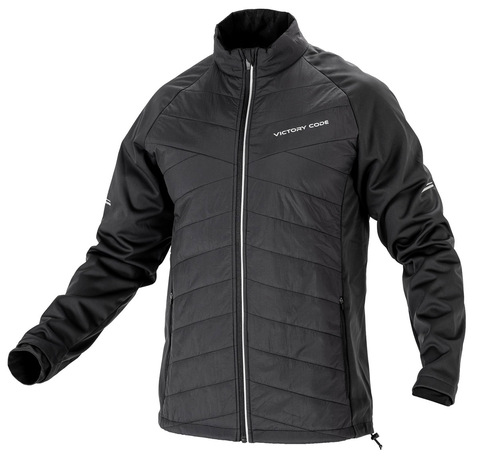 Утеплённая лыжная куртка 905 Victory Code Storm 1.0-2.0 Black мужская