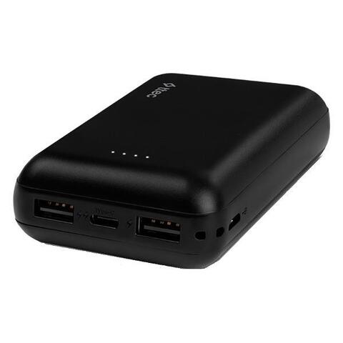 Внешний аккумулятор TTEC ReCharger Duo 10000 mAh Powerbank With USB-C Input/Output, черный