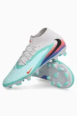 Бутсы Nike Phantom 6 High Academy FG/MG - бирюзовый