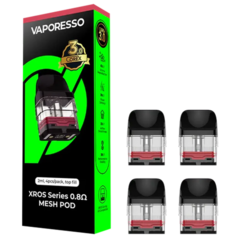 Vaporesso Corex 3.0 XROS Replacement Pods 2ml 0.8 Ohm (4pcs)
