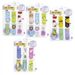 
          Набор магнитных закладок, Alingar, 120х20 мм, " Ассорти", (монстирики,фрукты,кошечки), 6шт. европодвес