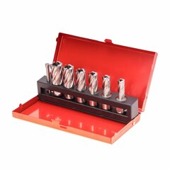 Набор корончатых сверл 12-22мм 7шт HSS-G Weldon19 Ruko 108820