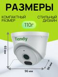 Купольная IP камера 2 МП с микрофоном PoE 2.8мм TIANDY TC-C320N I3/E/Y/2.8mm/V2.0