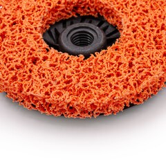 37-1-422 Круг зачист. полимер. (коралловый) Оранж., ceramics  (керамика), 125хМ14х15мм РемоКолор