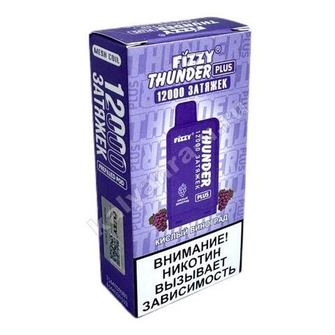 Картридж Fizzy Thunder Plus 12000 затяжек - Кислый Виноград