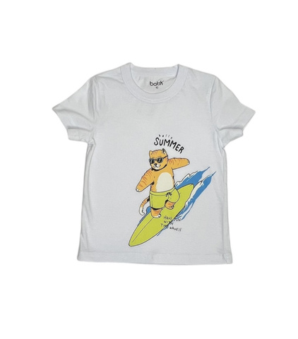 033_БК24 Футболка кор.рукав д/м, белый