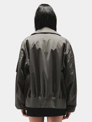 Бомбер Alpha Industries CWU 36/P Relaxed Patched Field Grey (Полевой Серый)