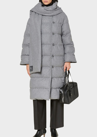 Пальто с шарфом BOSS Pashiza