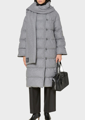 Пальто с шарфом BOSS Pashiza