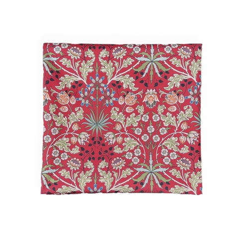 Скатерть "Моррис" красный фон с водоотталкивающей пропиткой