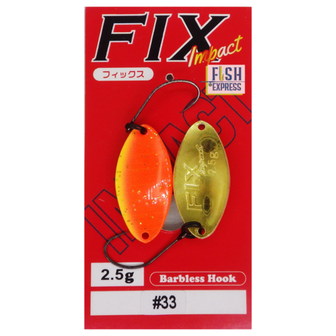 Блесна колеблющаяся FOREST FIX IMPACT 2.5g цвет #33 (РЕПЛИКА)