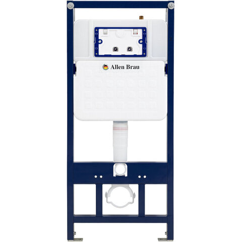 Allen Brau 9.1EV00.20 9.1EV00.20 EVO Инсталляция для подв. унитаза, патрубки, б/кнопки 1129х118х500мм (347722)