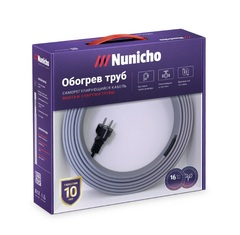 Саморегулирующийся кабель Nunicho в трубу 5м (кабель+сальник)