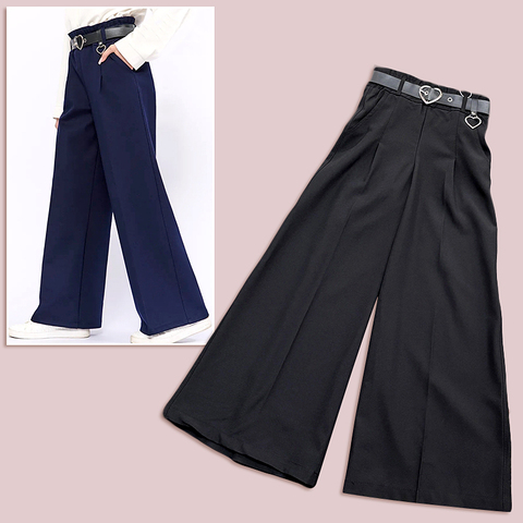 Брюки школьные д (8-14) 260415-WD158