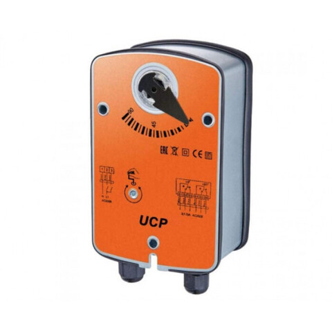 UCP UB(230)-05T Электропривод с моментом вращения 5 Нм с возвратной пружиной