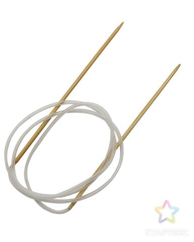 Спицы круговые бамбуковые 40-80см 1шт CB010