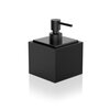 Decor Walther 0937860 Decor Walther BROWNIE SSP Дозатор для мыла - Искусственная кожа черного цвета / с фарфор
