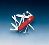 Нож Victorinox Deluxe Tinker, 91 мм, 17 функций, красный