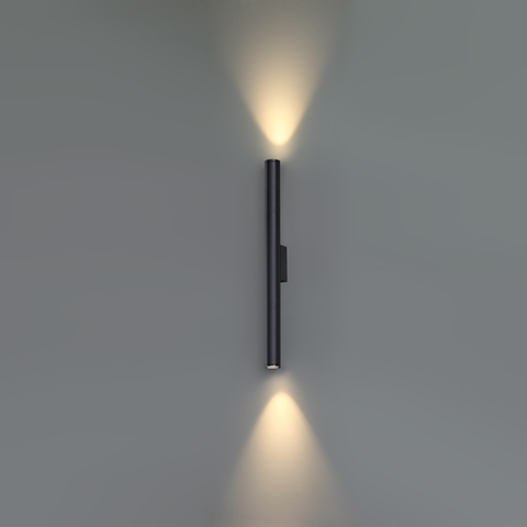 Уличный настенный светодиодный светильник Odeon Light Tubus 7105/10WL