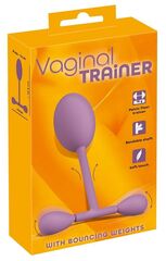 Сиреневый тренажер мыщц тазового дна Vaginal Trainer - 