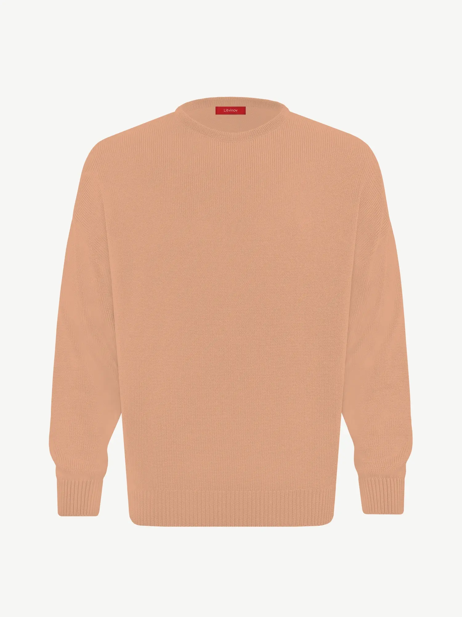 Джемпер оверсайз из шелка