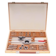 Набор метчиков и плашек M3 -M12 HSS 34пр Bucovice(CzTool) 340128