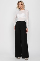 Брюки трикотажные Жанин (черные) Б14978-10М LT Collection