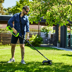 Триммер Greenworks GD40BCK4 40V (35 см) аккумуляторный, с АКБ 4 А/ч и ЗУ