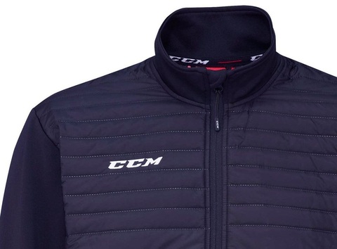 Куртка CCM QUILTED JACKET M темносиняя