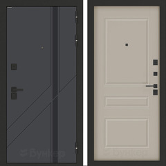 Входная металлическая дверь Бункер БН-12 Веллюто верде ФЛ-711 Капучино софт