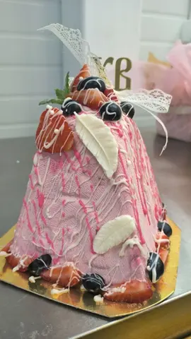 Пасха йогуртная с ягодами