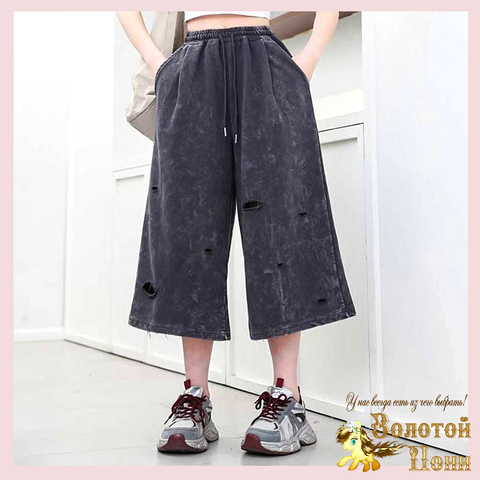 Капри хлопок подр/д (10-15) 260424-SH838