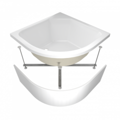 Поддон душевой 90х90 глубокий акриловый