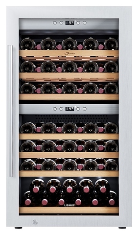 Винный шкаф Libhof Gourmet GQD-66 Silver