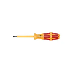 Крестовая изолированная отвертка Kraftform VDE 1065 I PZ 1x80 мм WERA 05051611001