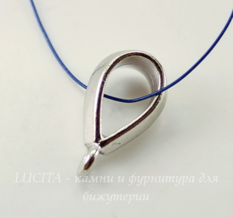 Бейл TierraCast "Классика" 18х6 мм (цвет-платина)