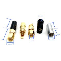 Разъем (штекер) для наушников HIFIMAN HE400, HE500, HE600 (Черный)