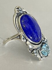 Моника (кольцо из серебра)