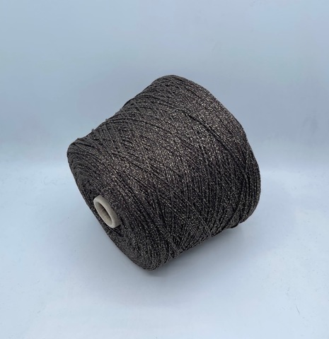 Linsieme (пр.Италия),art.Sirio, 150м/100гр,9% Кашемир, 18% Полиамид, 38% Меринос, 28%Вискоза, 7%Люрекс цвет-Коричневый+люрекс.арт.32081