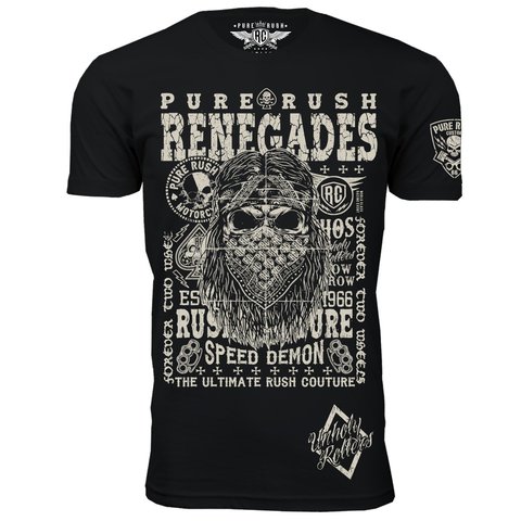 Футболка RUSH RENEGADES Rush Couture. Made in USA