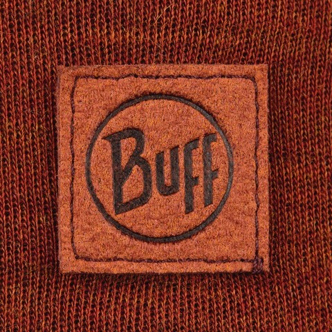 Картинка шарф-труба Buff wool heavyweight Solid Sienna - 3