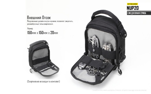 Сумка Nitecore NUP20 черный