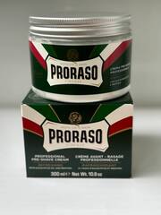 Крем для бритья (Прешейв) Proraso зеленый 300мл