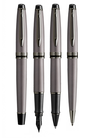 Ручка перьевая Waterman Expert Metallic, Silver RT, M (2119254)