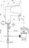 Смеситель для раковины однорычажный с донным клапаном Ideal Standard CeraPlus 2 BC091AA