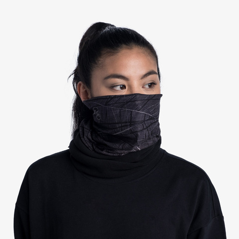 Картинка шарф-труба Buff polar Embers Black - 2